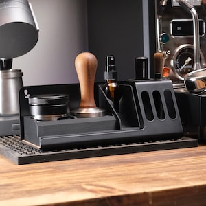 Espresso Flow Simplifier - Espresso prep tool organizer, display stand - Simplify your espresso making process | proper by design