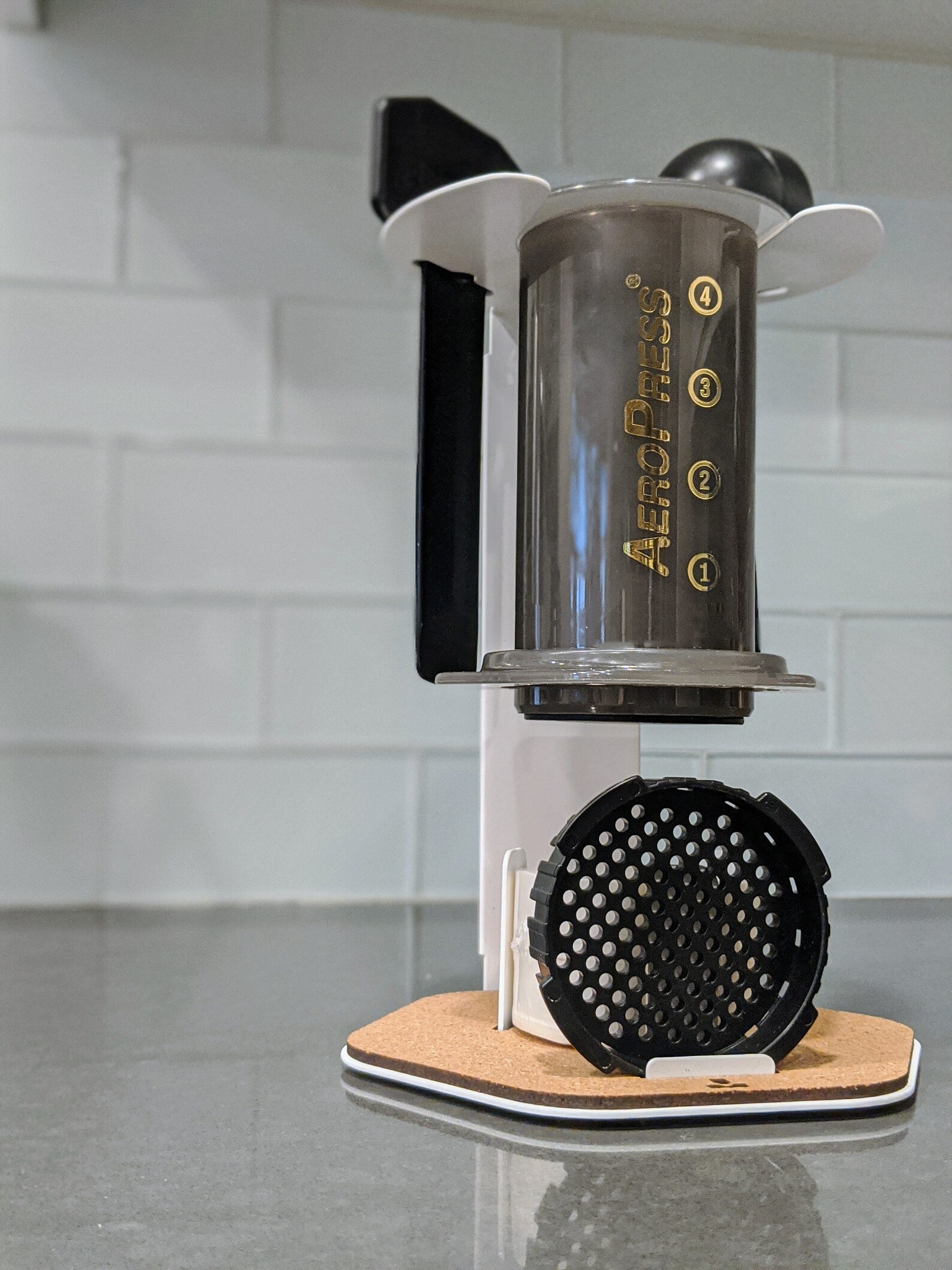 Aeropress Stand Wood Aeropress Organizer Aeropress Holder