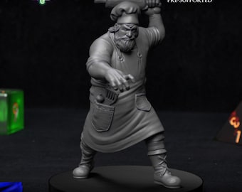 HUMAN BAKER 1B - Miniatura da tavolo in scala 32mm