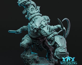 WERERAT MONSTROSITY- Monster dungeons and dragons D&D RPG 170MM