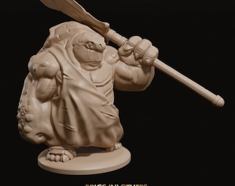 TORTLE PEACEKEEPER dungeon e draghi D&D RPG Miniatura mini 32mm 28mm