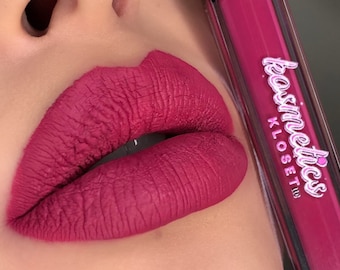 Phabulous Pink Matte Liquid Lipstick, Handmade Lipstick, Pigmented Lipstick, Natural Lipstick, Pigmented cruelty-free, Waterproof Lipstick