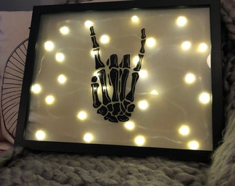 Rock On Light Up sign