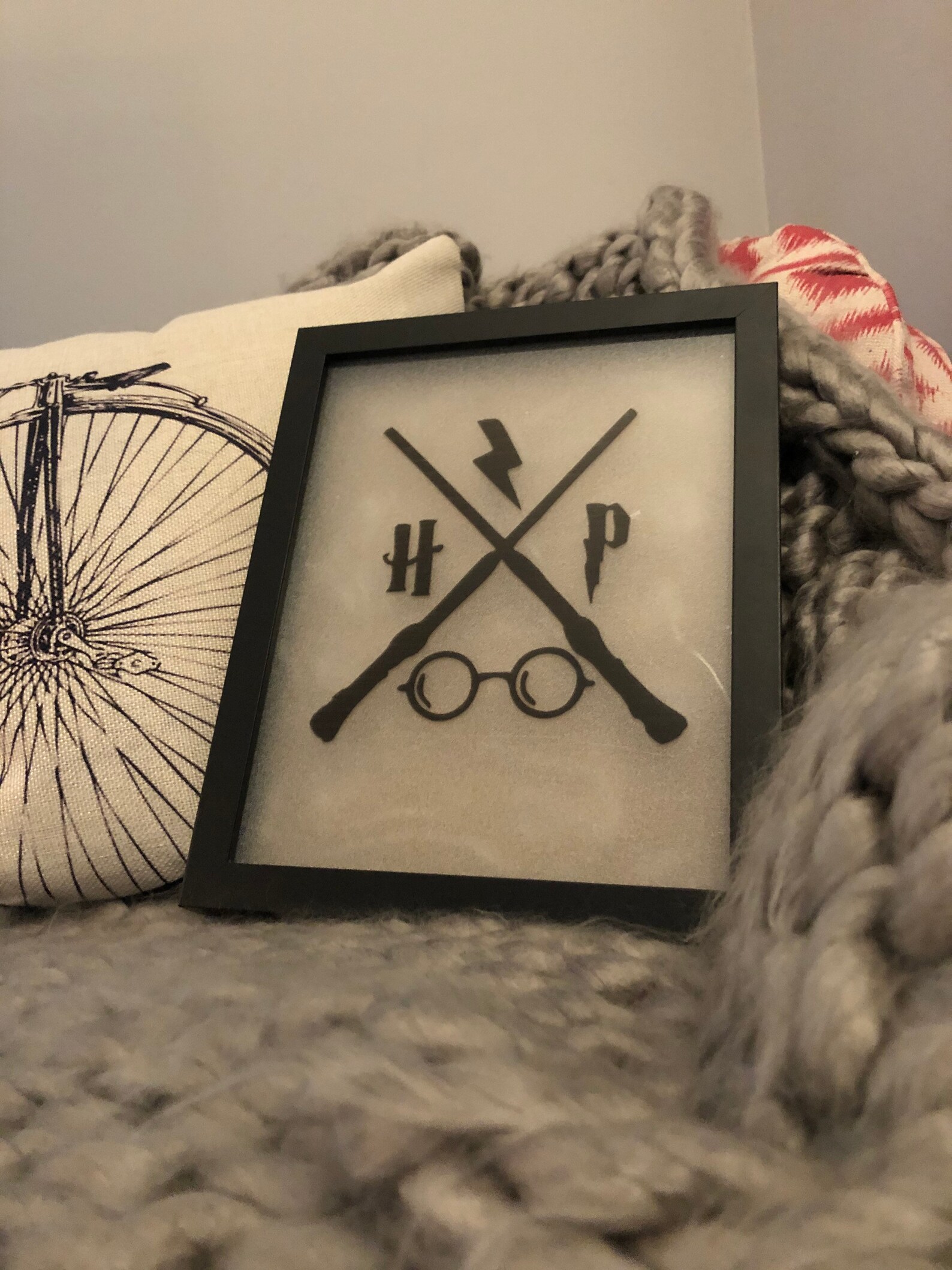 Harry Potter Light Up Shadow Box Etsy