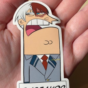 Todoroki Dinkleberg Meme Sticker // BIGGER SIZE