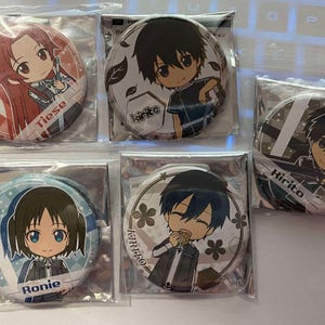 Official Sword Art Online Alicization Pic-Lil! Trading Tin Badge