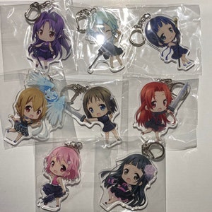 Official Sword Art Online Ex-Chronicle Tokyo Ver. Acrylic Keychain