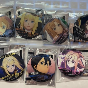 ソードアート・オンライン アリシゼーション 公式テーマ缶バッジ