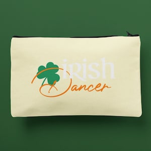 Irish Dance Makeup Bag, Feis Bag, Dance Bag, Makeup Bag, Dance Teacher Gift, Feis Make Up Bag, Feis, Oireachtas, Irish Step Dance, Reel jig