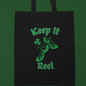 Irish Dance Bag, Irish Dance Tote Bag, Ghillies Bag, Feis Bag, Carryall Bag, Dance Bag, Competition Bag, Irish Dancer Gift, Celtic Dance