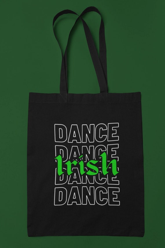 Irish Dance Bag Irish Dance Tote Bag Ghillies Bag Feis Bag