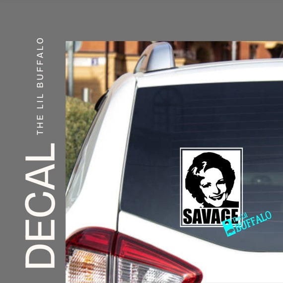 Rose Nylund Savage Decal, Golden Girls Gift