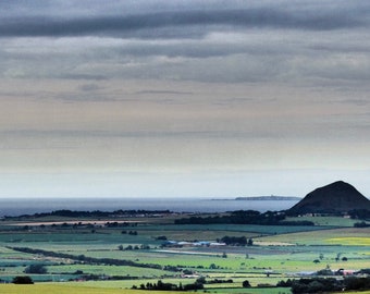 Blank Greeting Card - The Law from Hopetoun Monument, East Lothian, Scotland