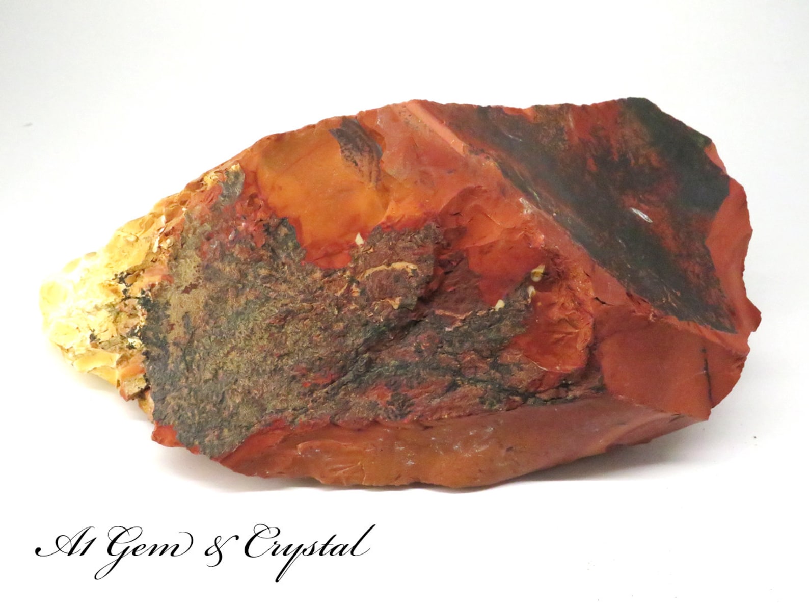 A1 Natural Rough Dark Red JASPER Rock Mineral Stone Etsy