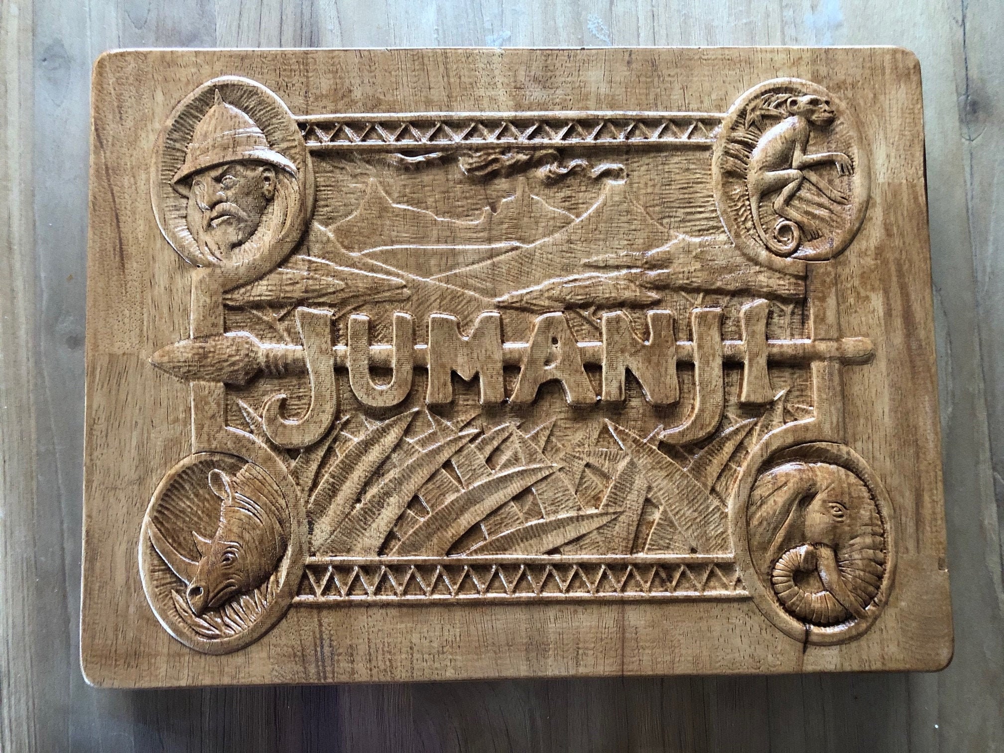 Jeu Jumanji Tableau Game Board Replique Collector