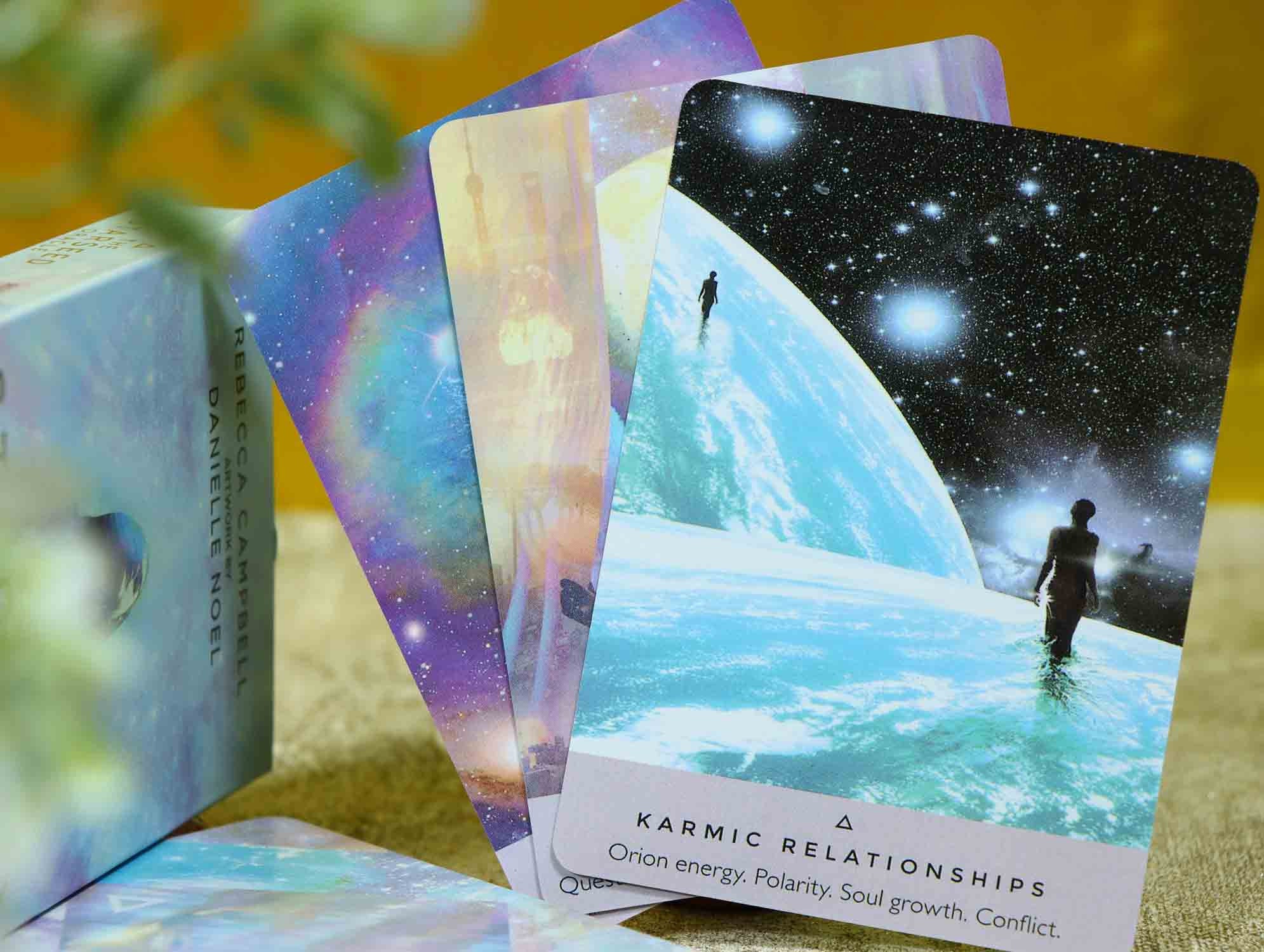The Starseed Oracle deck / 53 Cards deck with keywords / Star | Etsy