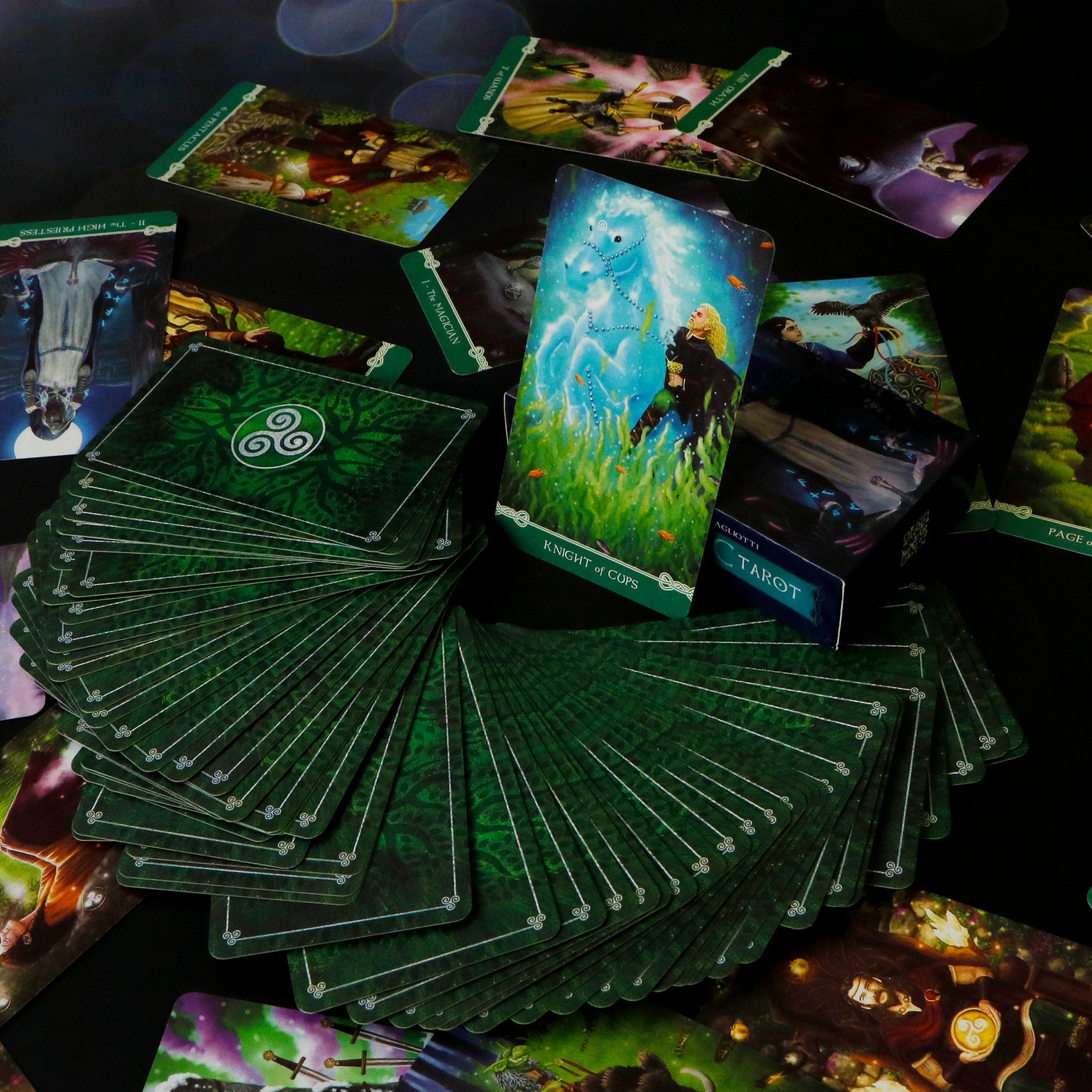 Universal Celtic Tarot cards deck / 78 Cards tarot deck / Etsy