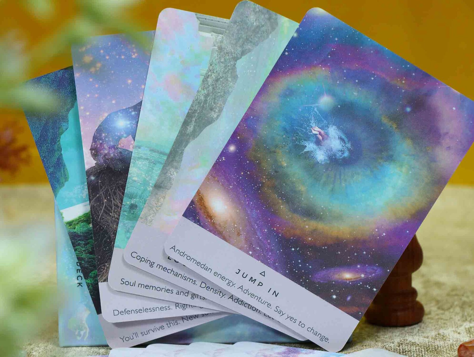 Star Seed Oracle tarot deck / 53 Cards deck with keywords / | Etsy