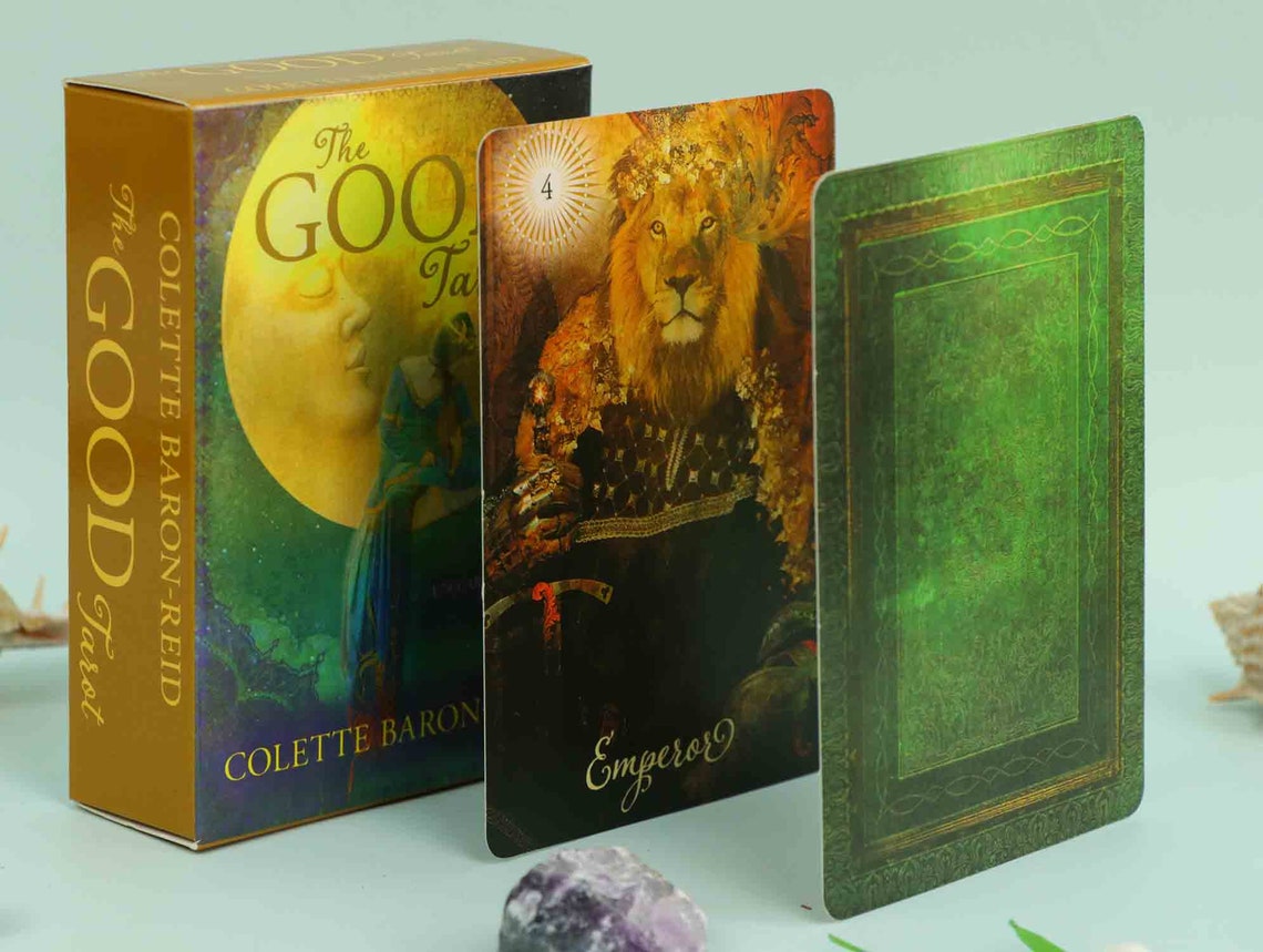 The Good Tarot deck / 78 Cards Tarot card deck with Guidebook Etsy