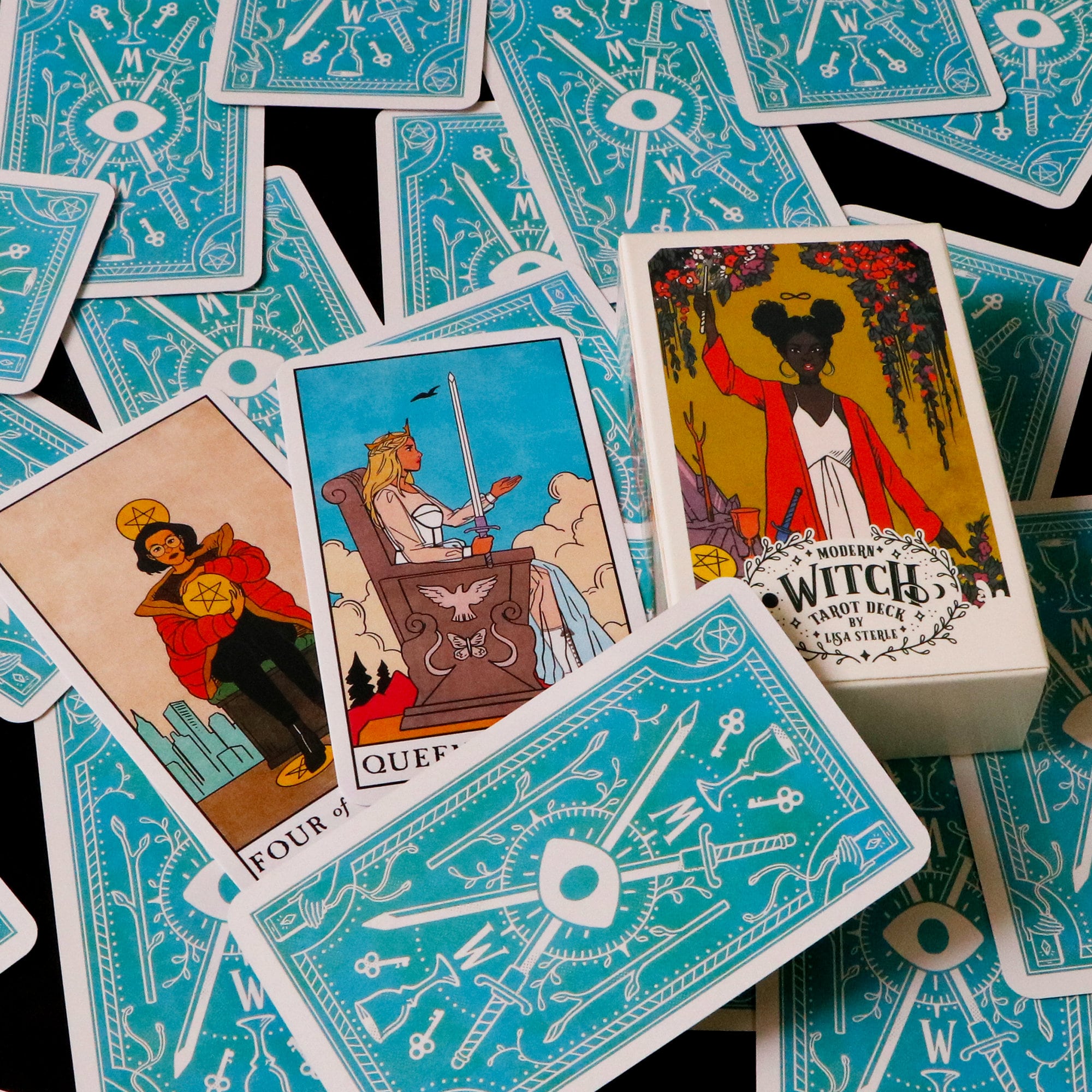The Modern Witch Tarot Deck 78 Pcs Tarot Cards Witchcraft | Etsy