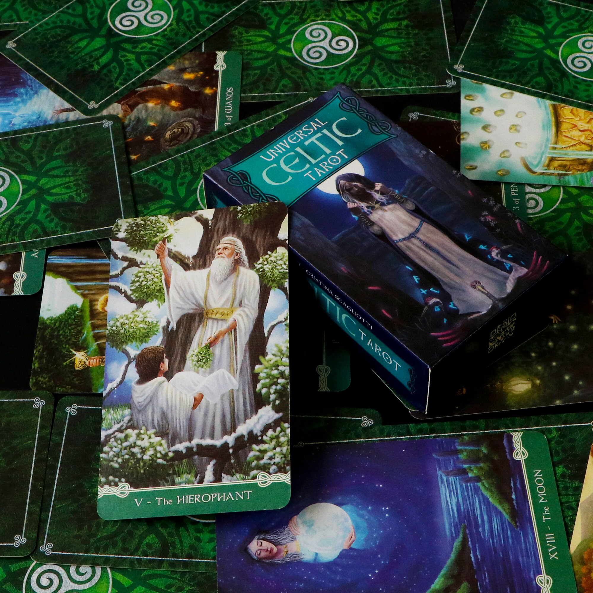 Universal Celtic Tarot cards deck / 78 Cards tarot deck / | Etsy