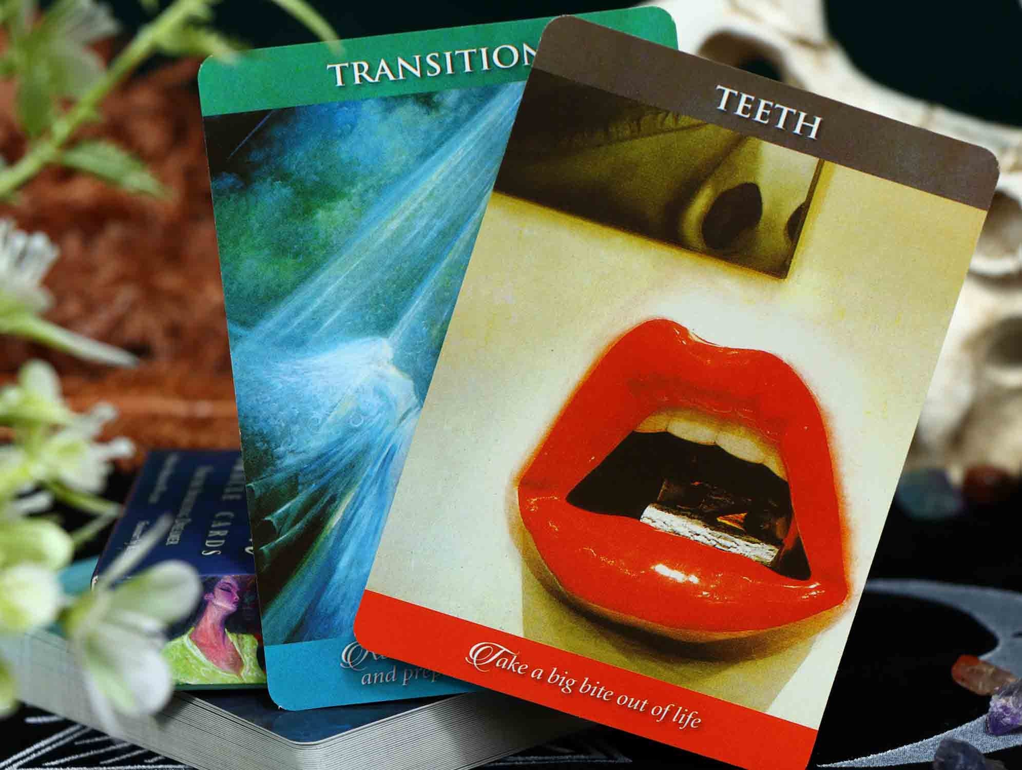 Dream Oracle Cards deck / 53 Cards deck with keywords / Dream Etsy