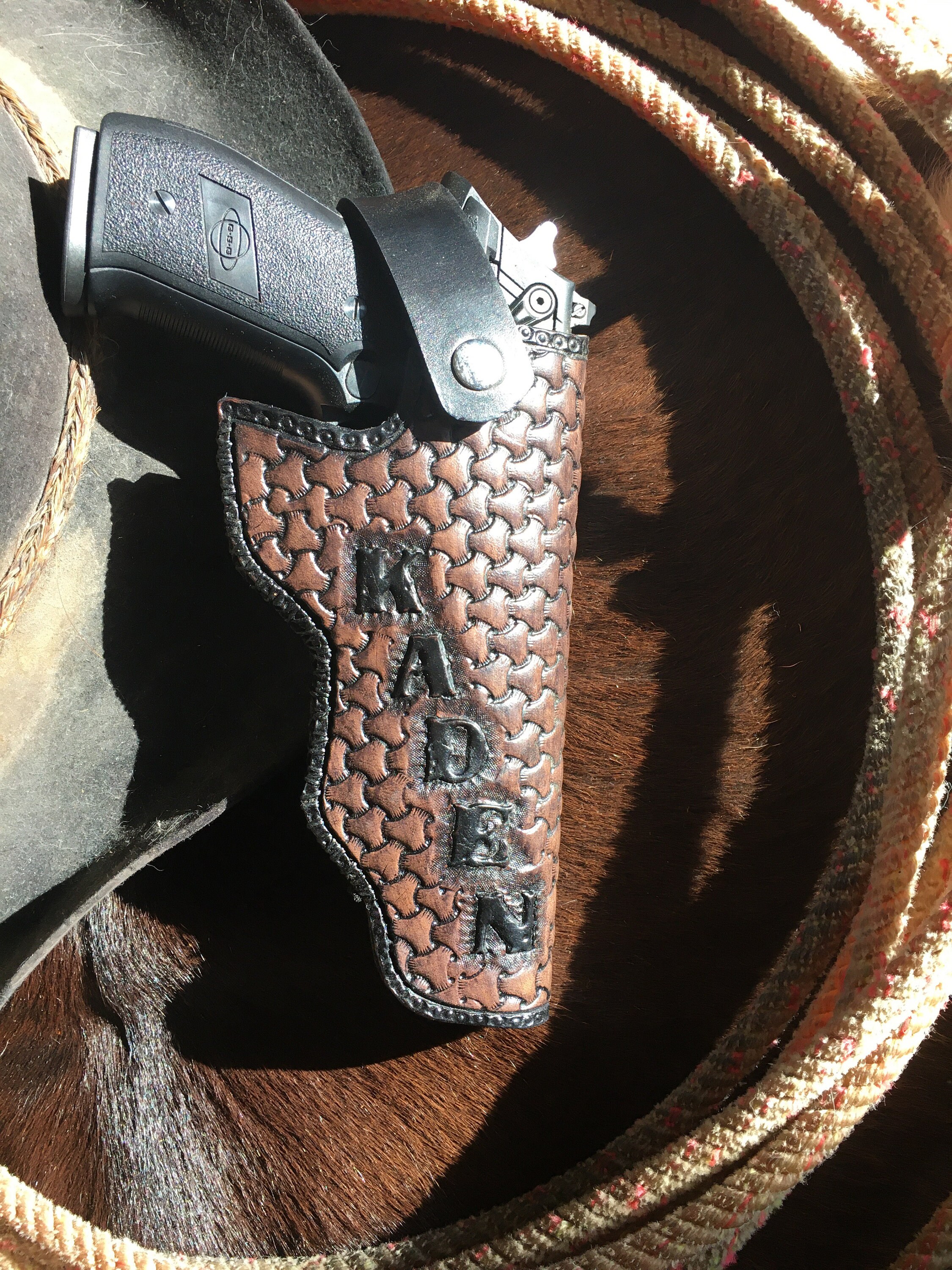 Custom leather holster SW M&P ShieldBodyguard Etsy