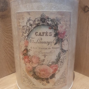 Aufbewahrungsbox aus kaffeefarbenem Blech