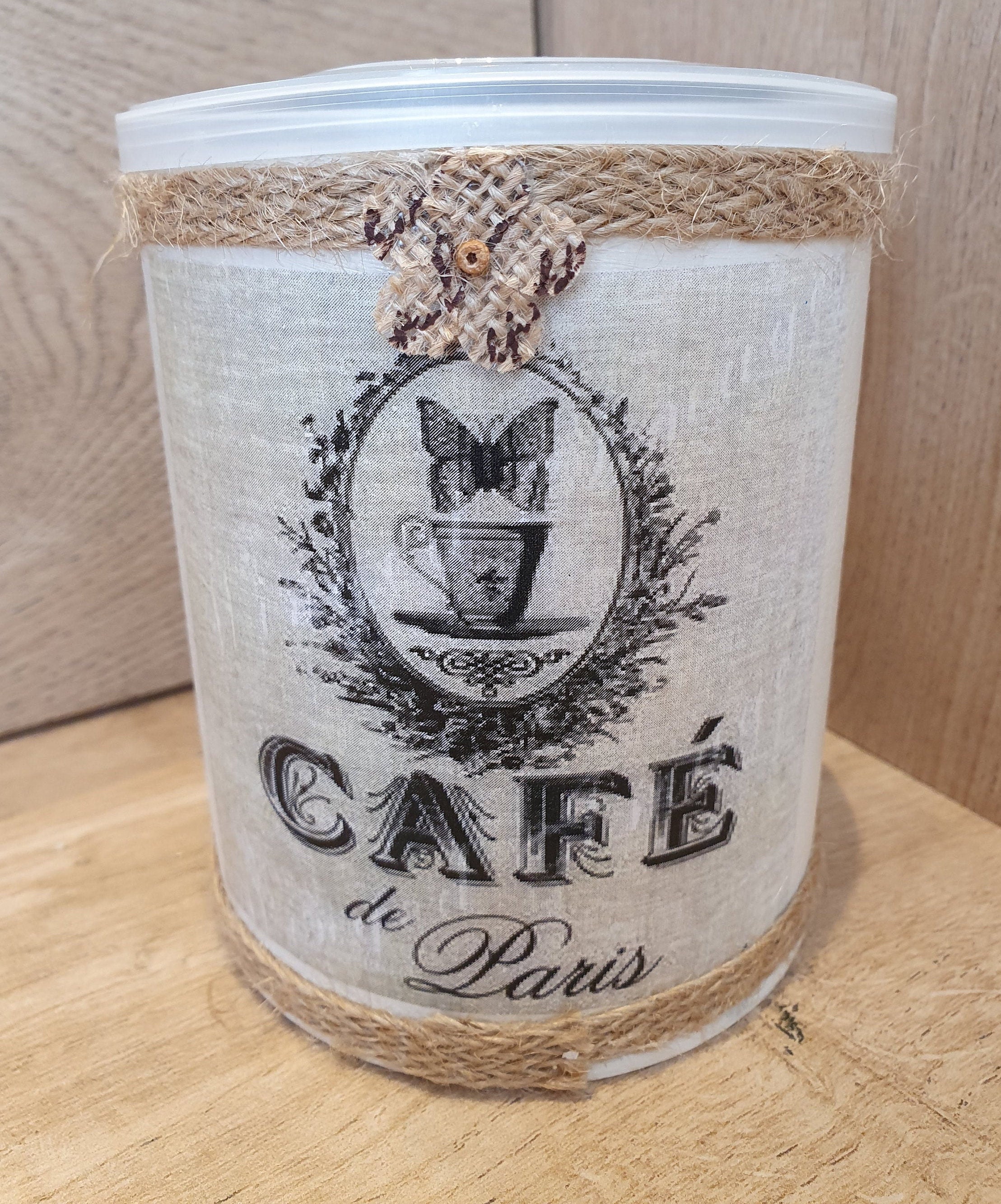 Boite Décorée Rangement Pour Café et La Cuisine