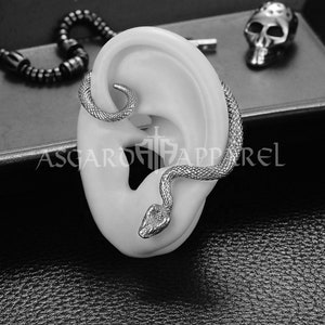 MIDGARD SERPENT CUFF Earring Stud