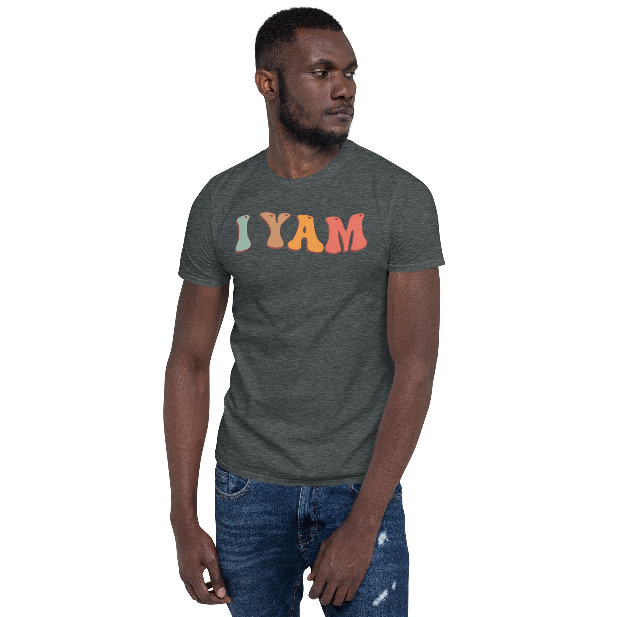 "She's My Sweet Potato I Yam" Couples Thanksgiving T-Shirts - Matching Husband & Wife Shirts