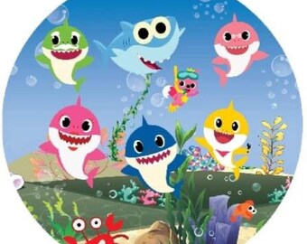 Baby Shark Frame Etsy Baby Shark Frame Etsy