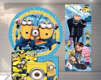 Minions Backdrop Etsy