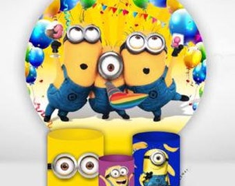 Minions Backdrop Etsy