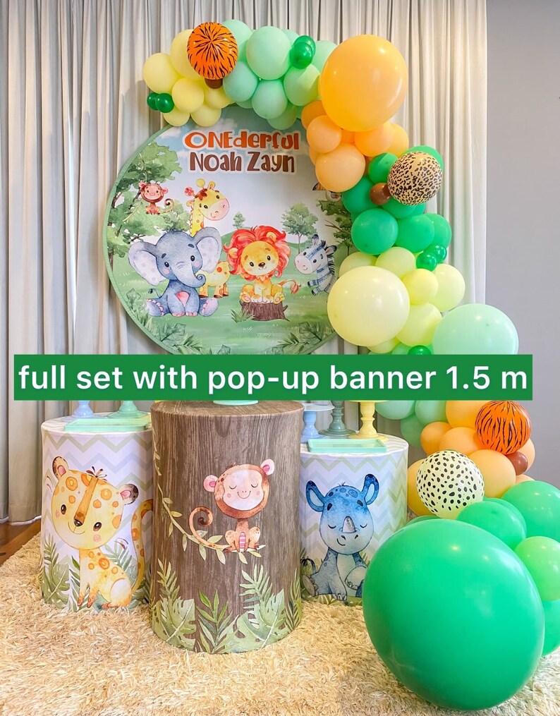 baby baptism Birthday round fabric backdrop Banners,Photography custom Newborn 1 year background stand party decor PRINTED