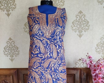 Kashmiri Woolen Suit, Tilla Embroidery Kashmiri Suit , Luxurious Salwar Suit With Tilla Work