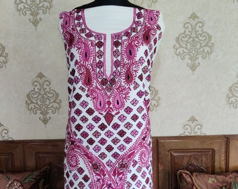 Kashmiri Suit With Paisley Embroidery ,Ethnic Traditional Dress , Premium Kashmiri Suit ,Embroidered Indian Suit