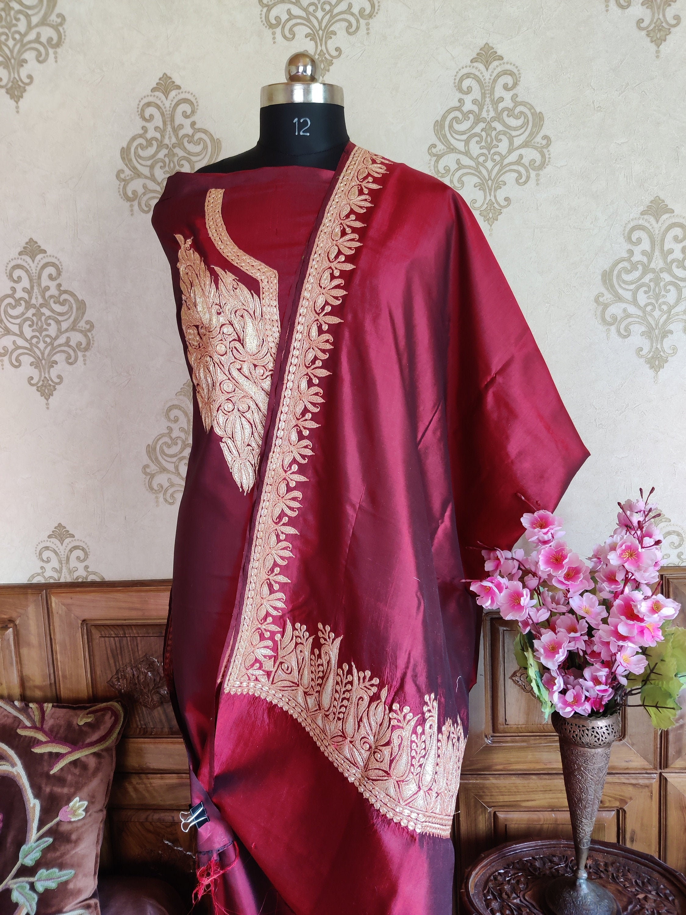 Indian Silk Suit Etsy Canada