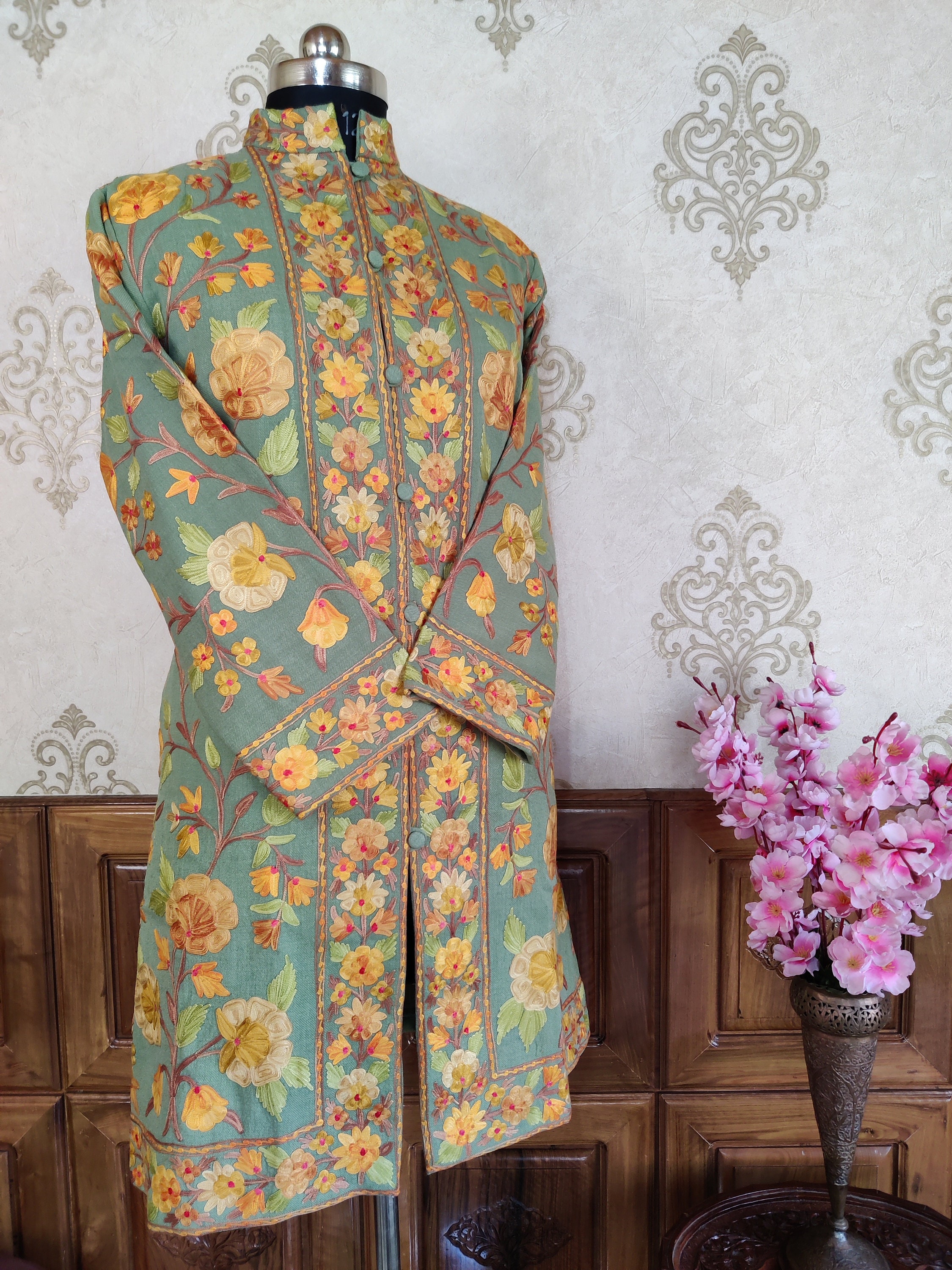 韓国商品/FRITUR Embroidery Collar Jacket Designer fashion, Seoul-fully created | W Concept