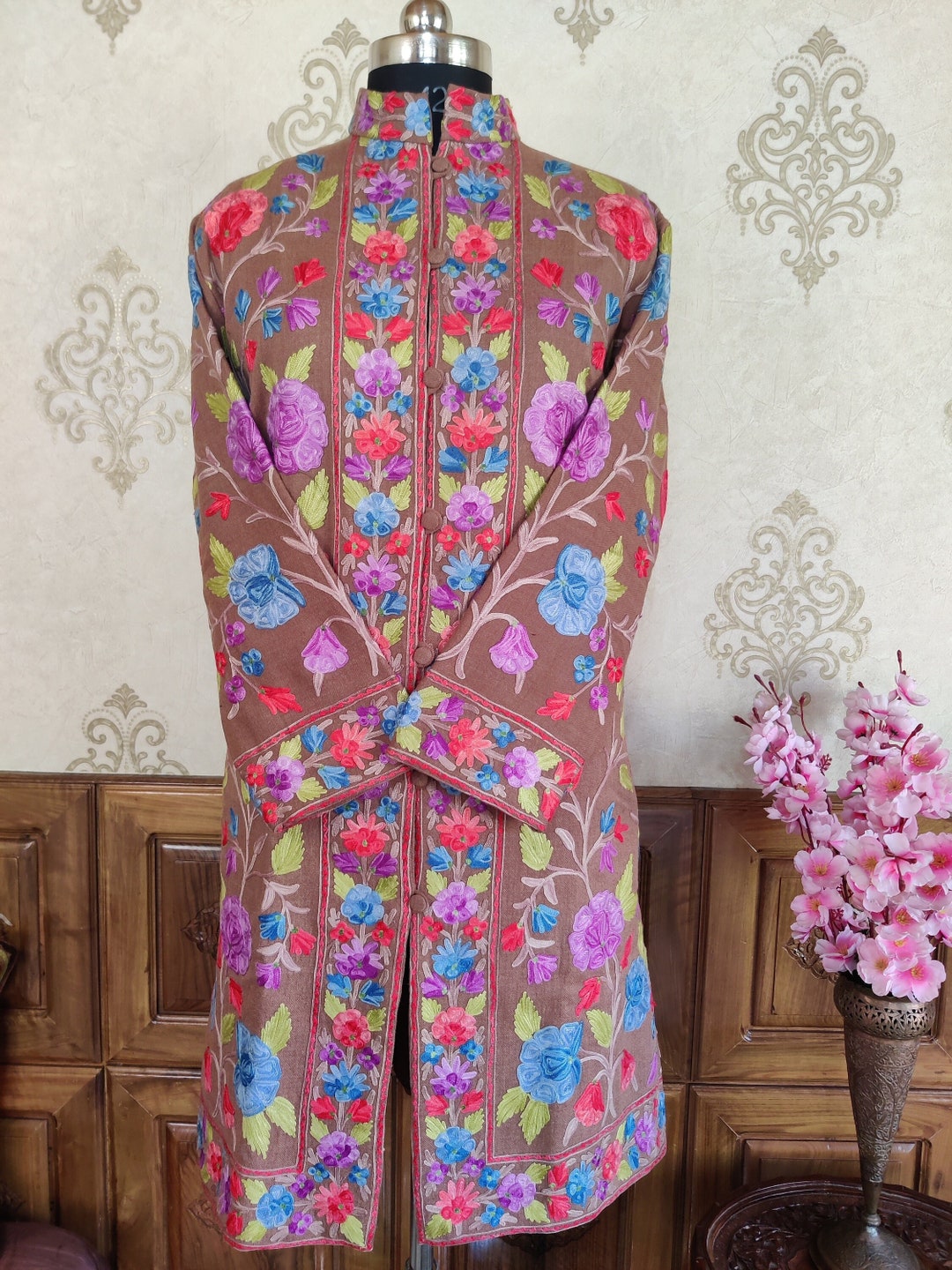 Kashmiri woolen coats best sale