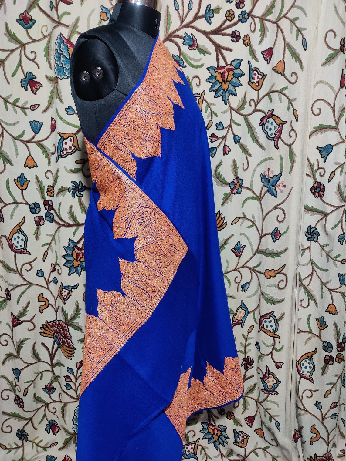 kashmiri tilla shawl designs