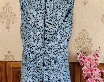 Kashmiri Jacket, Embroidered Coat, Kashmiri Coat, Indian Embroidered Coat, Traditional Jacket, Ethnic Coat, Bohemian Jacket, Vintage Jacket