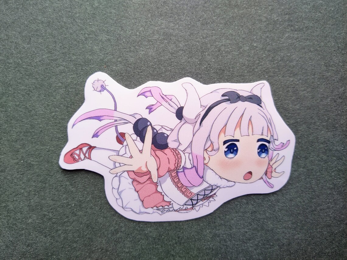 Kanna-san Kanna-chan Kanna San Kanna Chan Fanart Sticker, Miss ...