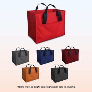 Stands on its own Heavy-Duty Grocery Bag with Shoulder Straps