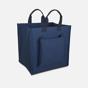 Fica em pé sozinho, bolsa grande e resistente com alças de ombro e fundo firme [15"C x 15"L x 12"P]