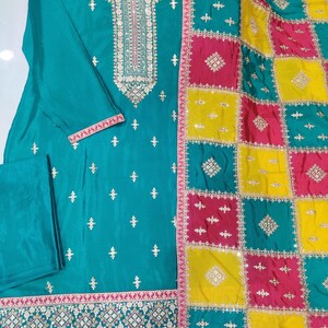 Blue Suit,Salwar Readymade, Pakistani Dress, Palazzo Suit, Sharara Suit, Pakistani Dresses,Anarkali Dress, Pakistani Party Wear, Pakistani Suits, 
Kurti palazzo Set, Punjabi Suit,purple,lavender,suit