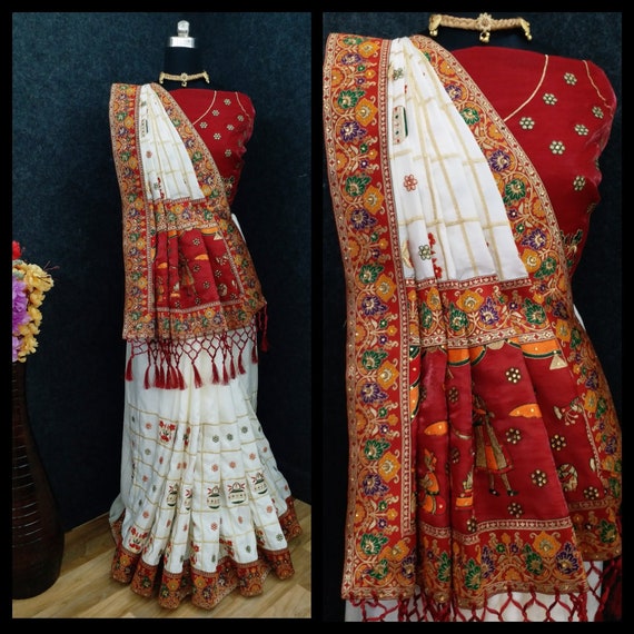 Gujarati wedding saree online cheap