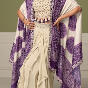 Purple White Dress,Palazzo Suit, Indian,Pakistani Salwar Suit,Readymade Salwar Suit,Indian Outfit,Punjabi Suit,Diwali Dress,Kameez Partywear