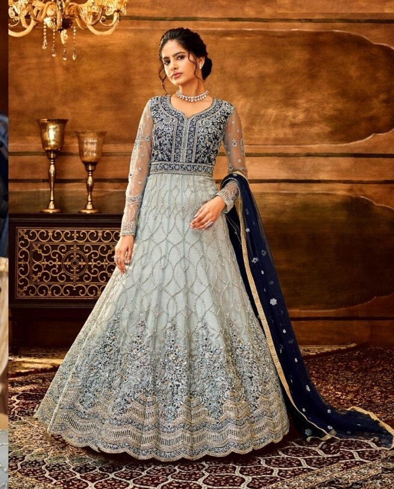 Anarkali Suits Dressanarkali Gown Party Wear Collection - Etsy