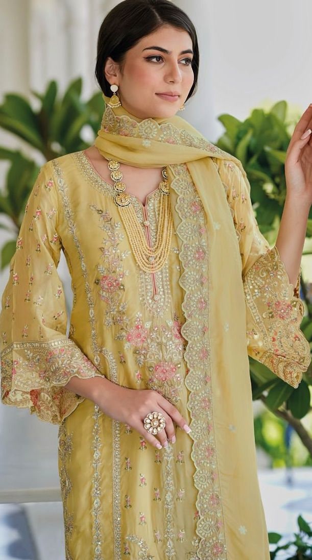 chinese dress ladies Readymade Anarkali Gown Suit with Dupatta for occasions and festival   designerharsha.com